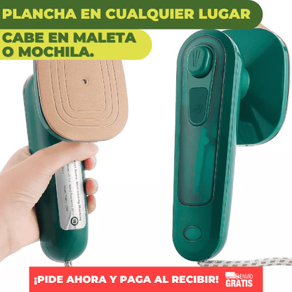 🔥 Plancha portátil IronFlex™ | Ropa impecable en cualquier lugar